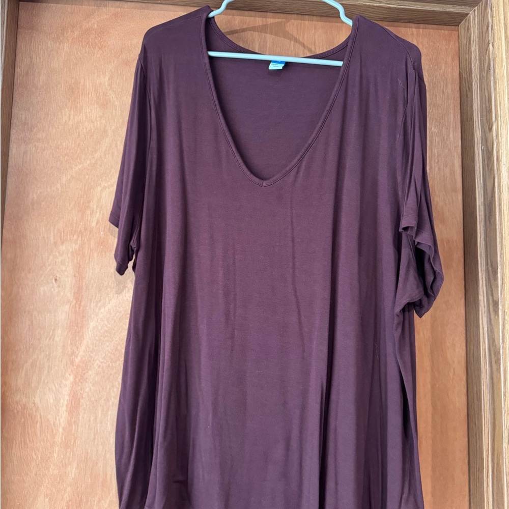 Old Navy Purple Oversized T-Shirt